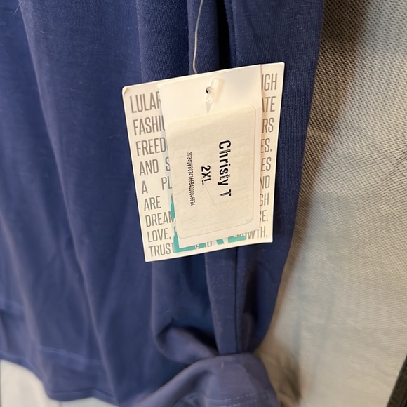 COPY - LLR Never worn sun dark blue shirt christy - Picture 5 of 5